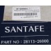 Воздушный фильтр HYUNDAI Santa FE 2.0, 2.4, 2.7 2000-2006