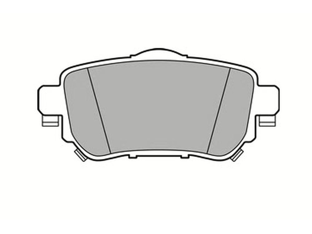 Комплект тормозных колодок, дисковый тормоз