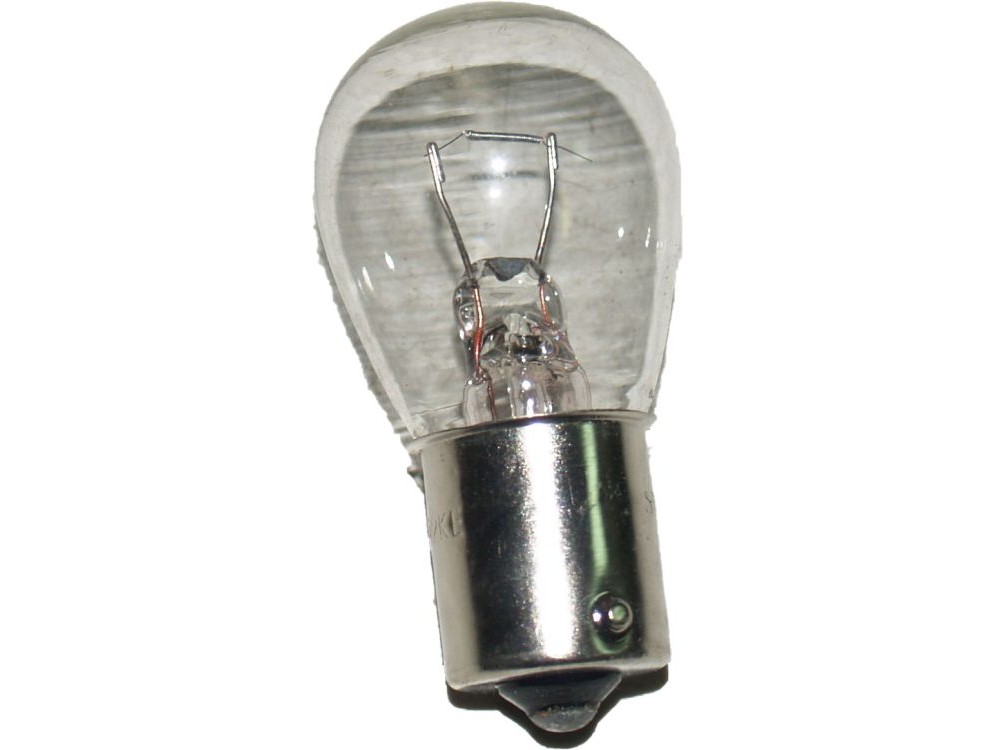 Лампа одноконтактна біла 12V 21W Ba15s P21W