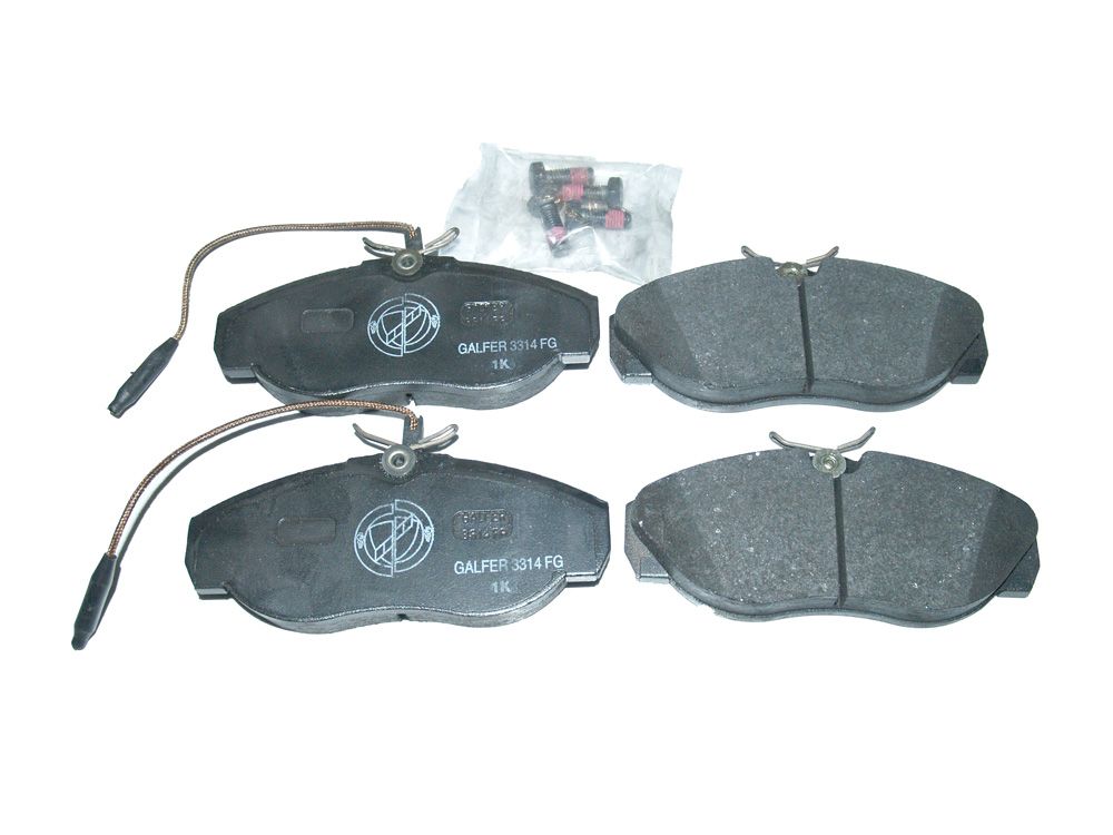 Тормозні колодки передні FIAT Ducato PEUGEOT Boxer CITROEN Jamper (94-02)