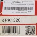 Поліклиновий ремінь 6PK 1320