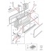 Стекло сдвижное кузова Land Rover Defender 1987-2006