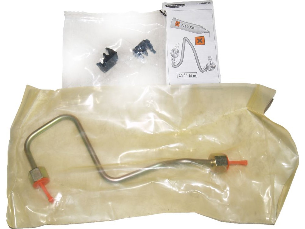 Трубопровод высокого давления, система впрыска