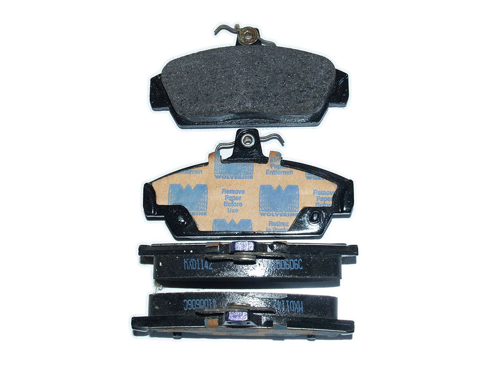 Комплект тормозных колодок, дисковый тормоз MG TF, MGF, ROVER 100