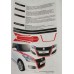 Наклейки на авто для SUZUKI Swift Sport (не комплект, відсутні 2 бокові праві наліпки)