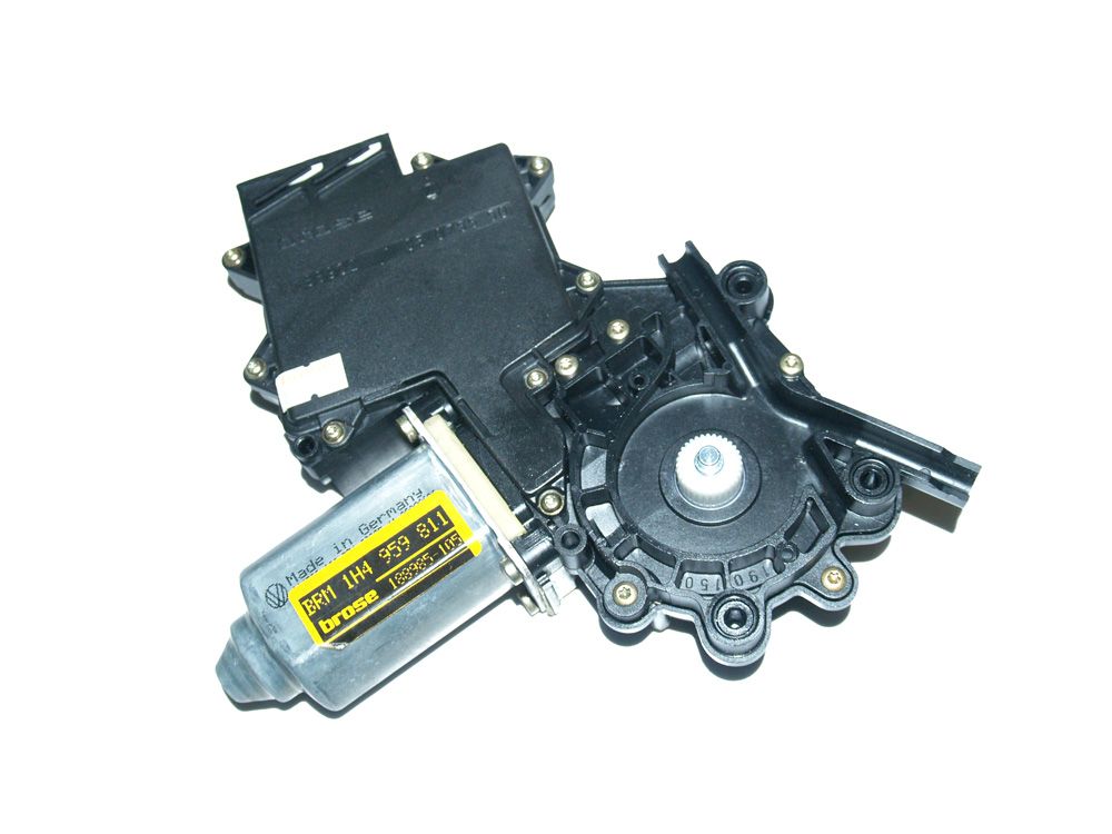 Мотор стеклоподъёмника задний левый VW Golf, Jetta, Vento