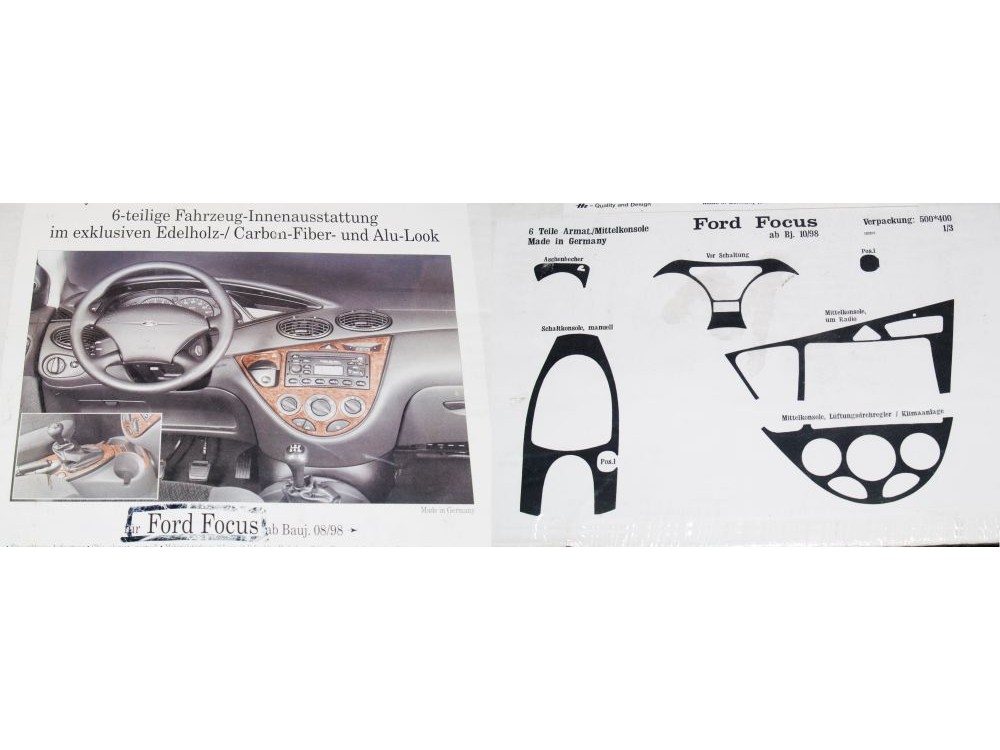 Декоративні наліпки салону для FORD FOCUS від 08/98-->